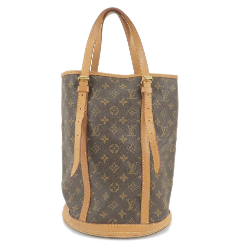 Small - sized Louis Vuitton Pochette Metis bags for a compact carryLouis Vuitton Monogram Bucket GM Shoulder Bag M42236