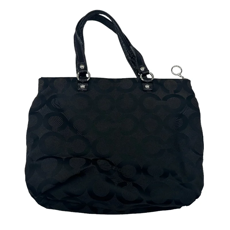 Coach bags with a back - zip pocket for storing valuables securelyHandbag Designer By Coach  Size: Large