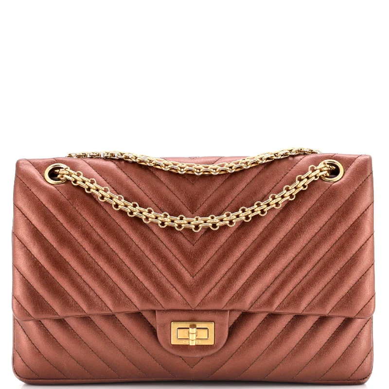 Luxury bags with chain strapsReissue 2.55 Flap Bag Chevron Aged Calfskin 226