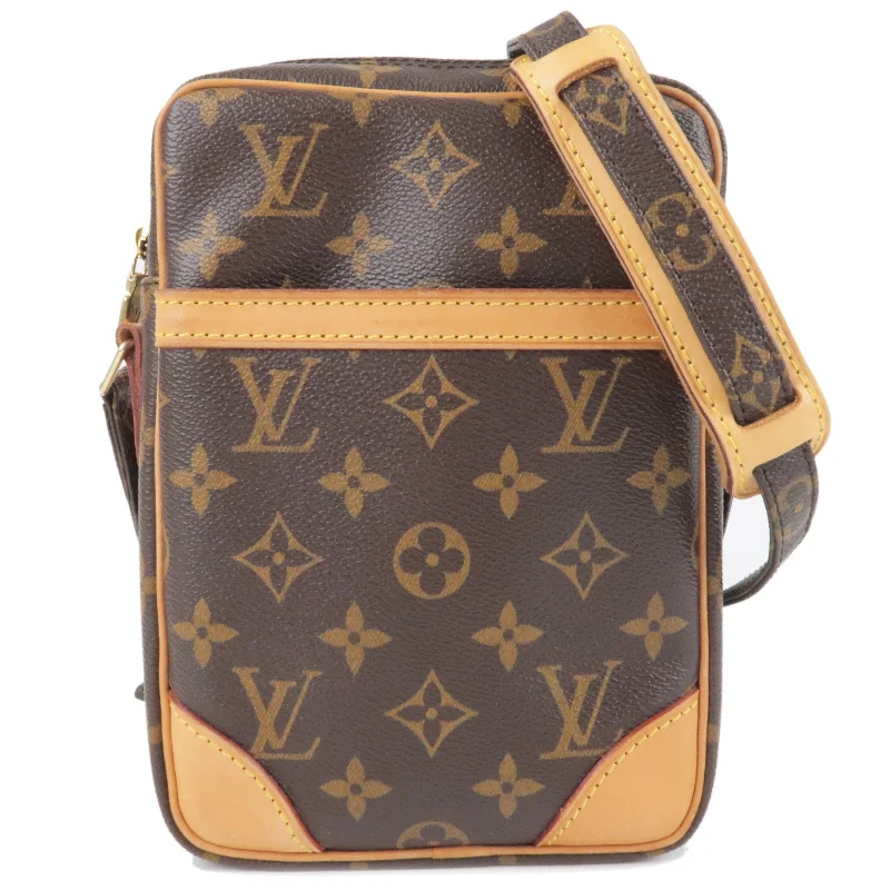 Ladies Louis Vuitton shoulder bags with a magnetic - closure flap for easeLouis Vuitton Monogram Danube Shoulder Bag M45266