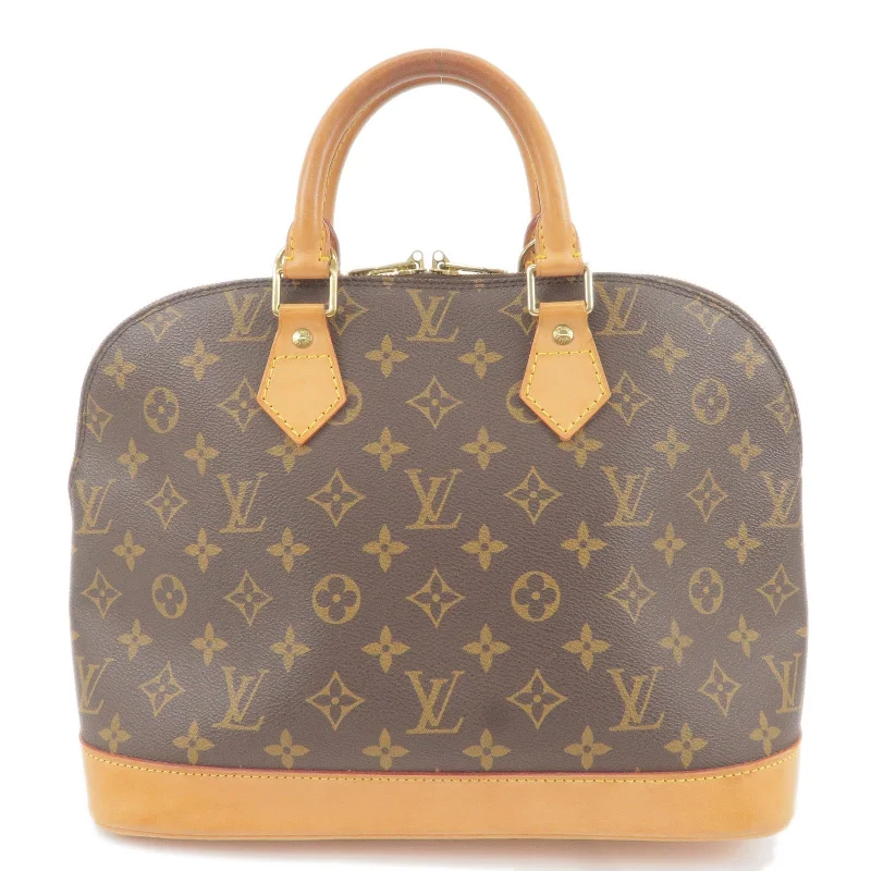 Louis Vuitton crossbody bags with a keychain holder for practicalityLouis Vuitton Monogram Alma Hand Bag M51130