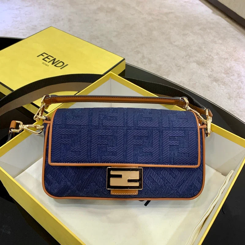 Ladies Fendi Peekaboo bags with a back - pocket organizer for better organizationWF - Fendi Bags - 060