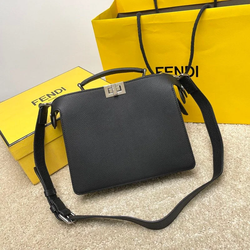 Fendi bags with a front - zip pocket for small items such as lip balm and earphonesWF - Fendi Bags - 064