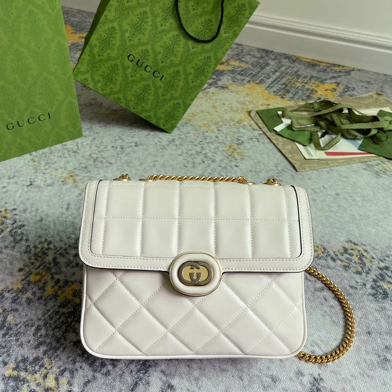 Women Gucci bags with a snap - button closure and a decorative charmBC - GUCCI BAG - 2125