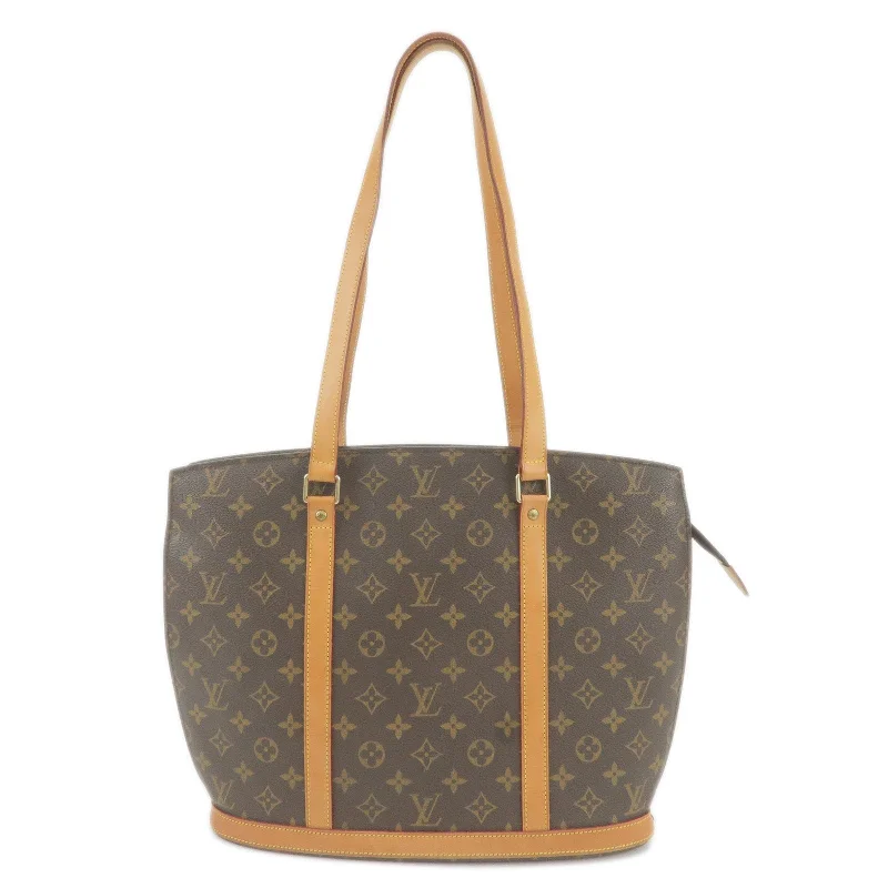 Louis Vuitton bags with a front - flap pocket for quick - access itemsLouis Vuitton Monogram Babylone Shoulder Bag Tote Bag M51102