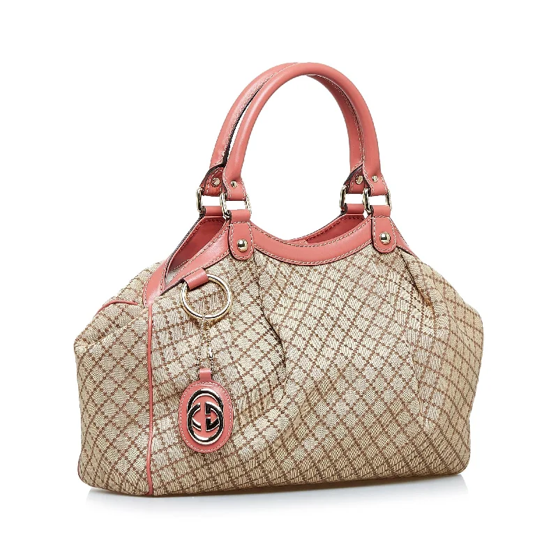 Gucci crossbody bags for women with adjustable leather strapsGucci Diamante Sukey Tote (WfBsMx)