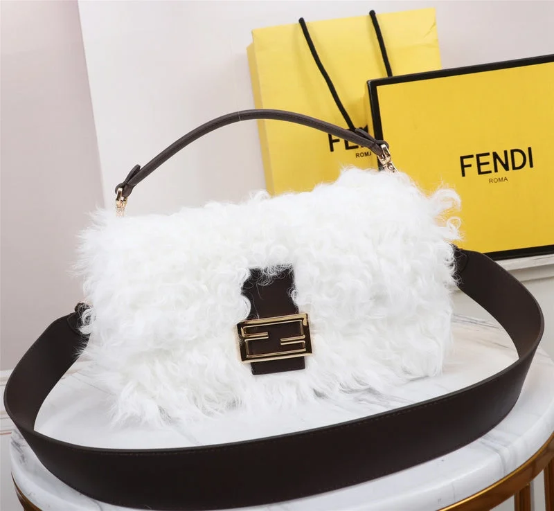 Fendi tote bags with a thermal - insulated pocket for keeping drinks hot or coldWF - Fendi Bags - 051