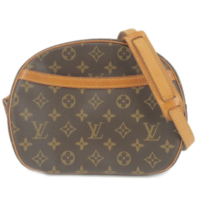 Louis Vuitton bags with a detachable mirror inside for on - the - go touch - upsLouis Vuitton Monogram Blois Cross body Bag M51221