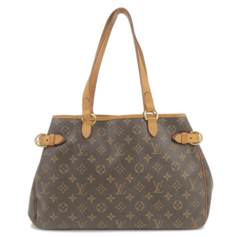 Louis Vuitton handbags with a metal - framed clasp for durabilityLouis Vuitton Monogram Batignolles Horizontal Tote Bag M51154