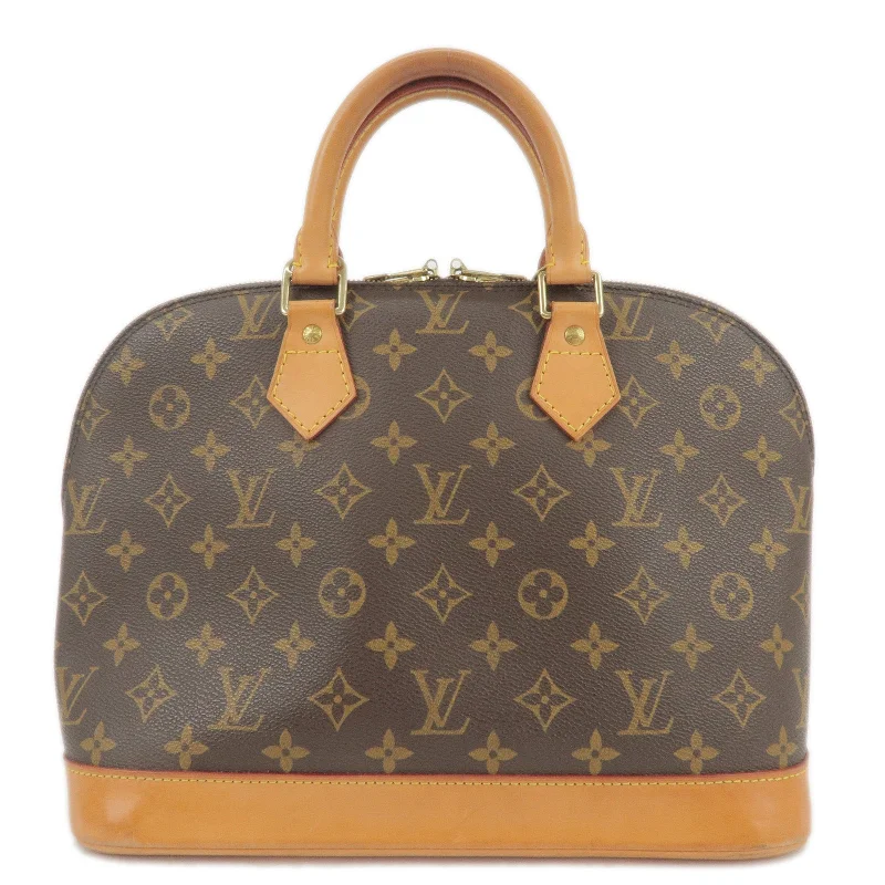 Louis Vuitton crossbody bags with a printed floral pattern for femininityLouis Vuitton Monogram Alma Hand Bag M51130