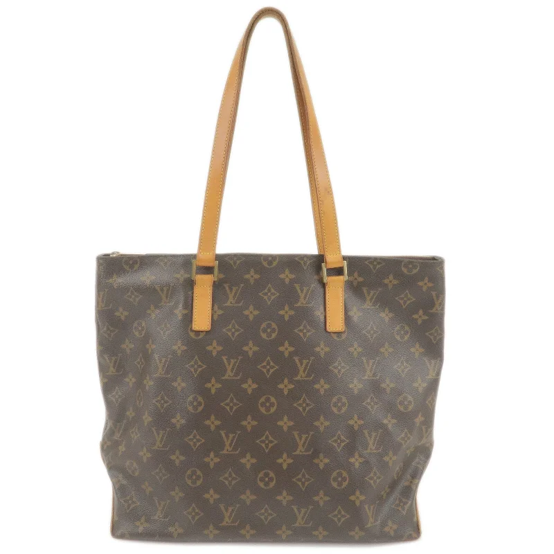 Louis Vuitton Alma bags with a monogram - embossed leather surfaceLouis Vuitton Monogram Cabas Mezzo Tote Bag M51151