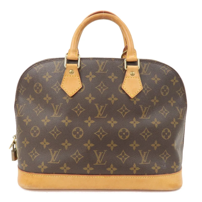 Louis Vuitton Capucines bags with smooth calfskin leather for luxuryLouis Vuitton Monogram Alma Hand Bag Brown M51130