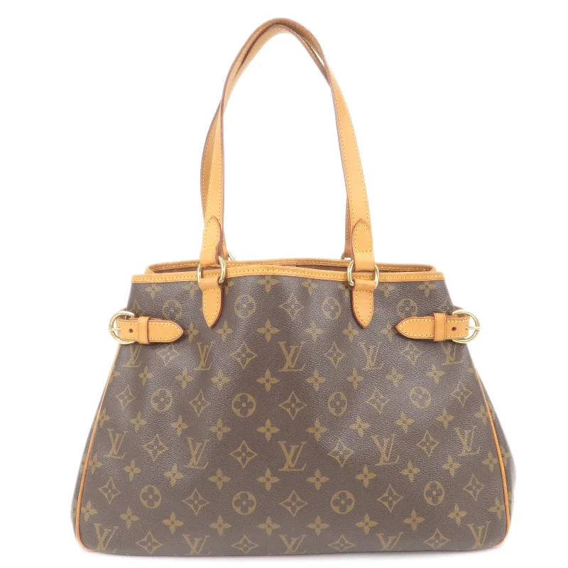 Louis Vuitton bags with a magnetic snap closure for easy accessLouis Vuitton Monogram Batignolles Horizontal Tote Bag M51154