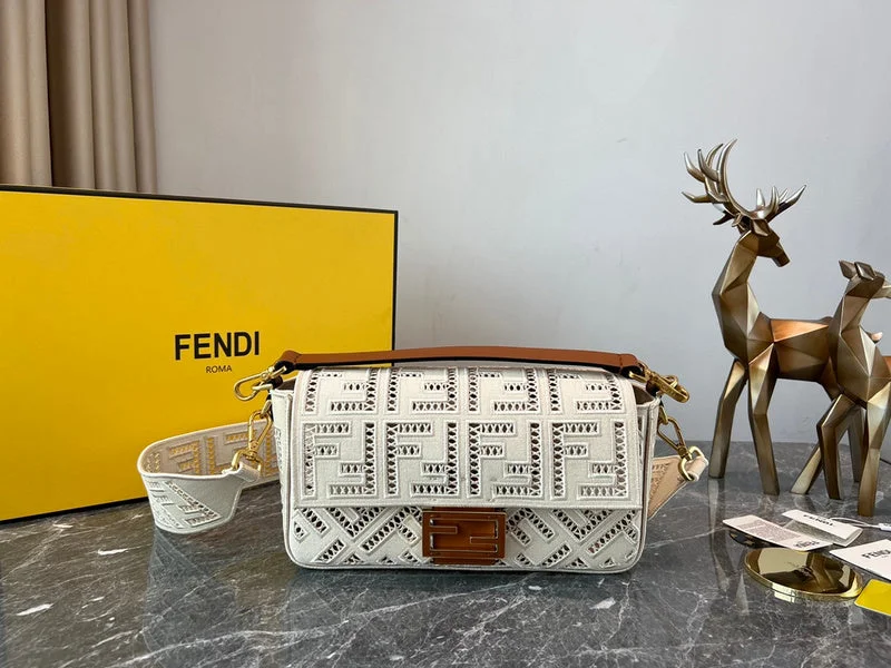 Fendi crossbody bags with a convertible strap that can be worn multiple waysWF - Fendi Bags - 080