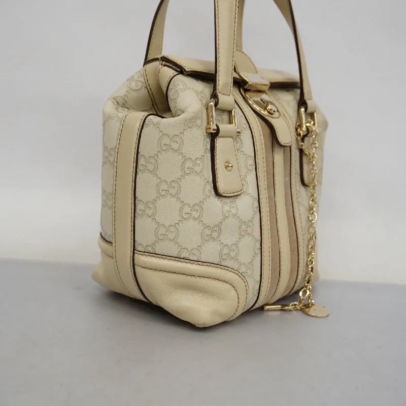 Gucci Marmont bags for women with gold - toned hardwareGUCCI ssima 2way Bag 153028 Women's Leather Handbag Ivory