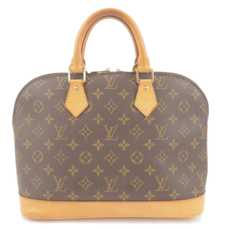 Louis Vuitton Twist bags with a snakeskin - effect panel for a bold lookLouis Vuitton Monogram Alma Hand Bag M51130