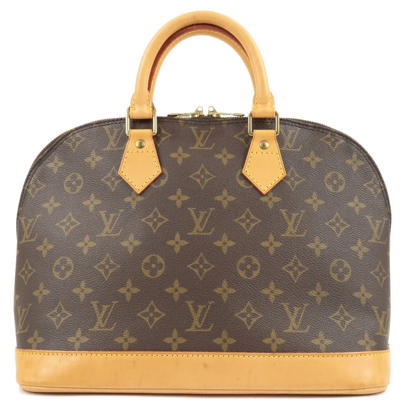 Louis Vuitton backpacks with a multi - pocket organization for functionalityLouis Vuitton Monogram Alma Hand Bag M51130