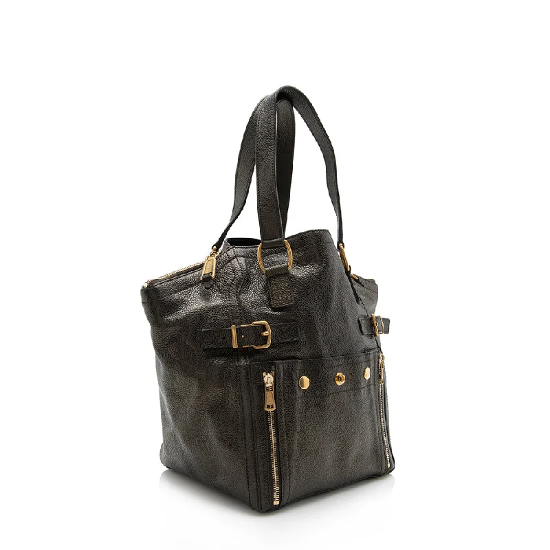 Yves Saint Laurent bags for casual everyday wearSaint Laurent Leather Downtown Small Tote - FINAL SALE 13914