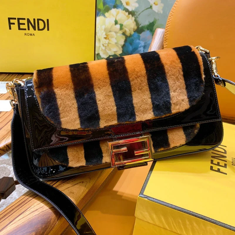 Fendi Baguette bags featuring the iconic FF logo plaque for a branded lookWF - Fendi Bags - 077