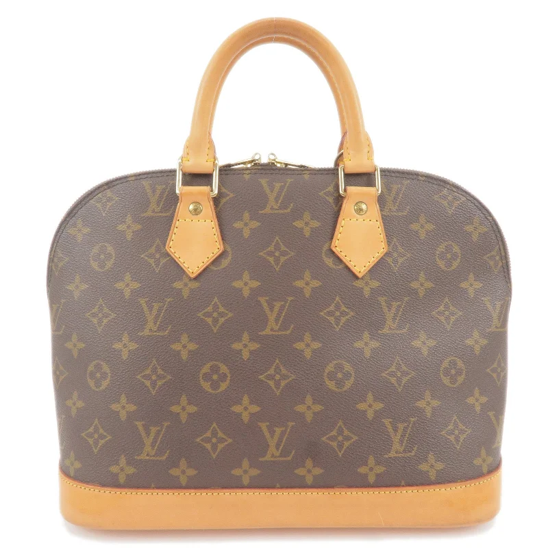 Ladies Louis Vuitton Capucines bags with a detachable shoulder strapLouis Vuitton Monogram Alma Hand Bag M51130