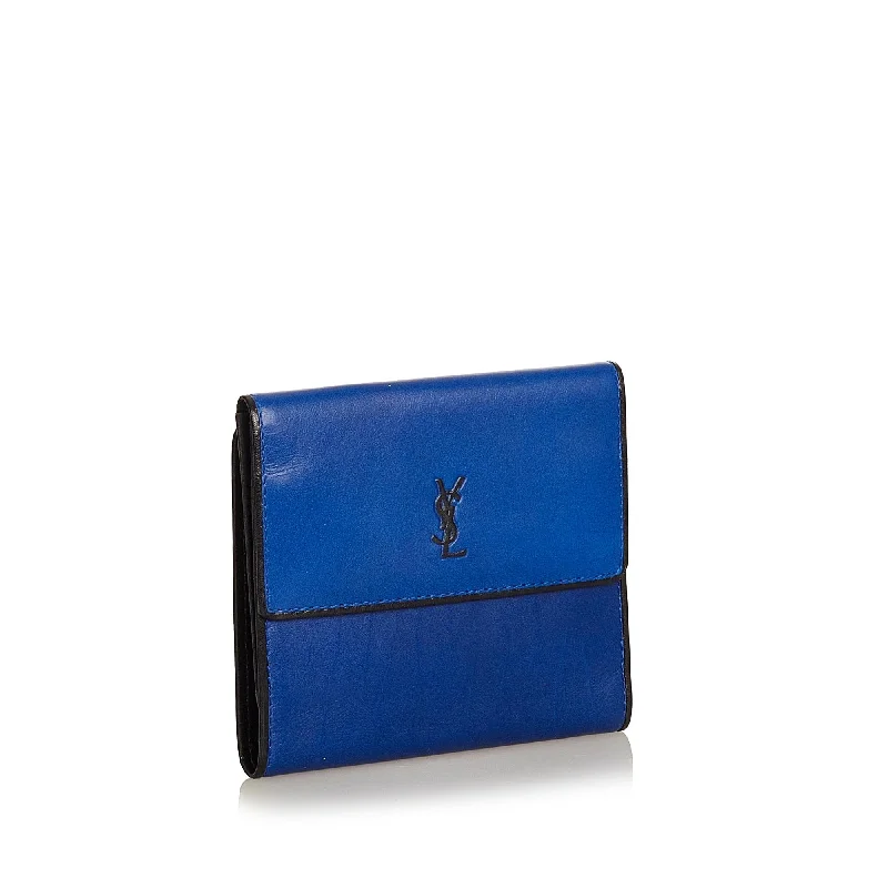 Yves Saint Laurent wallets and matching bagsSaint Laurent Leather Small Wallet (SHG-26524