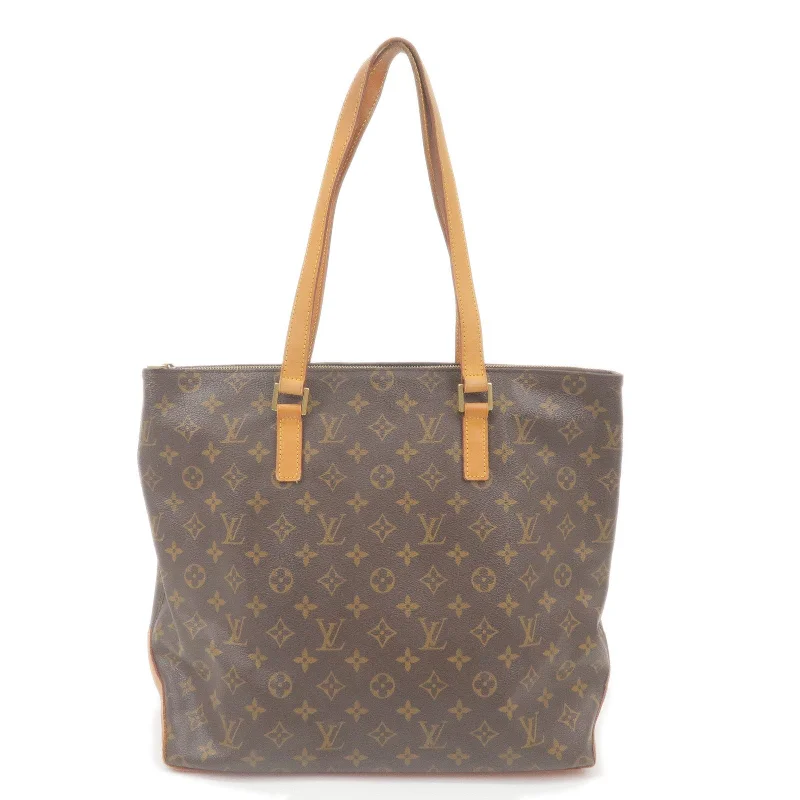 Louis Vuitton handbags with a metal - framed clasp for durabilityLouis Vuitton Monogram Cabas Mezzo Tote Bag M51151