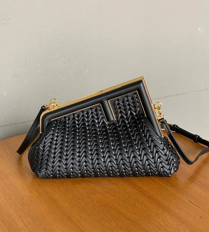 Fendi bags with a magnetic - closure card holder inside for easy access to cardsWF - Fendi Bags - 097