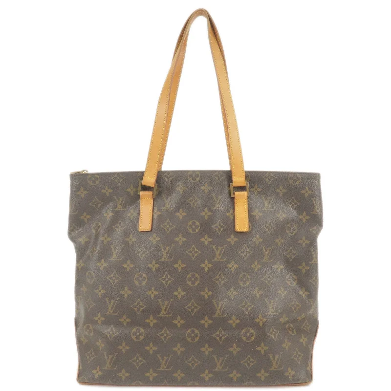 Ladies Louis Vuitton Petite Malle bags with a star - shaped charm for cutenessLouis Vuitton Monogram Cabas Mezzo Tote Bag Hand Bag M51151