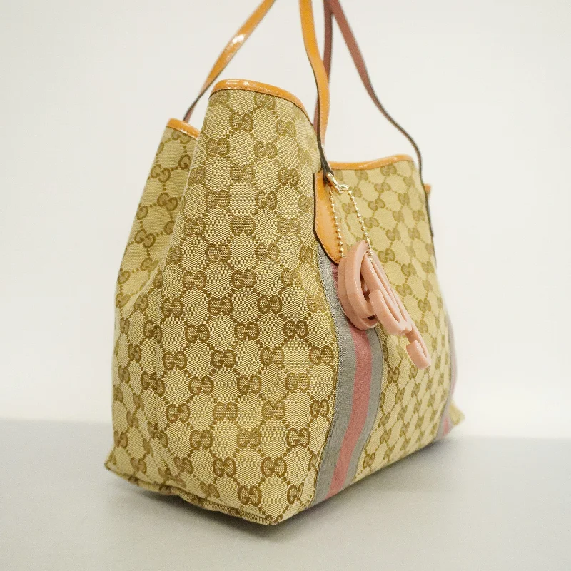 Gucci backpacks for women with a hidden back pocketGUCCI  Tote Bag 211970 Women's GG Canvas Tote Bag Beige