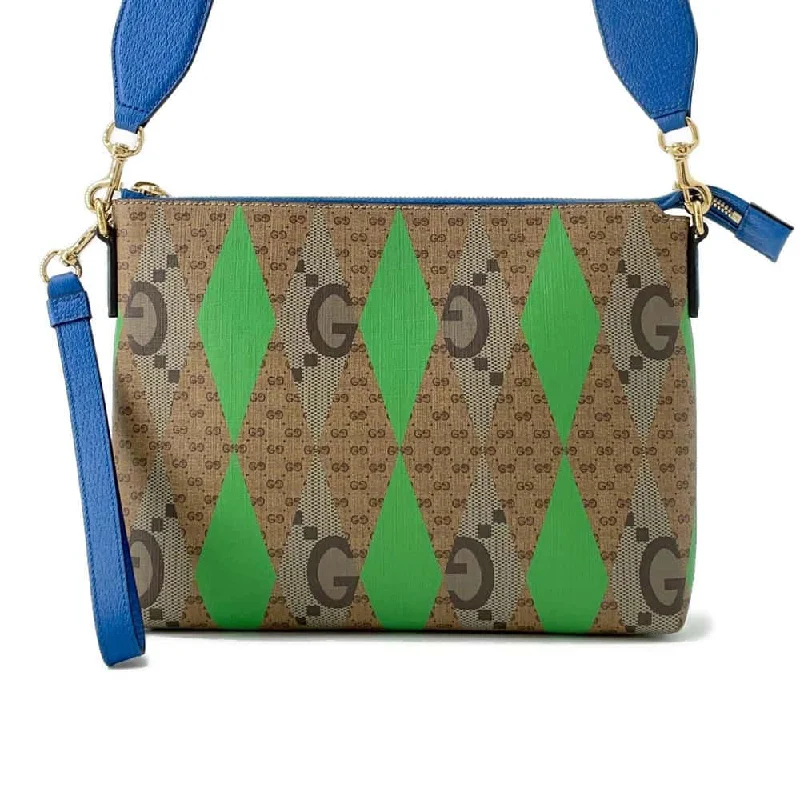 Ladies Gucci Dionysus bags with a chain - link shoulder strapGUCCI Jumbo GG Supreme Messenger Bag Brown/Multicolor 696009 PVC