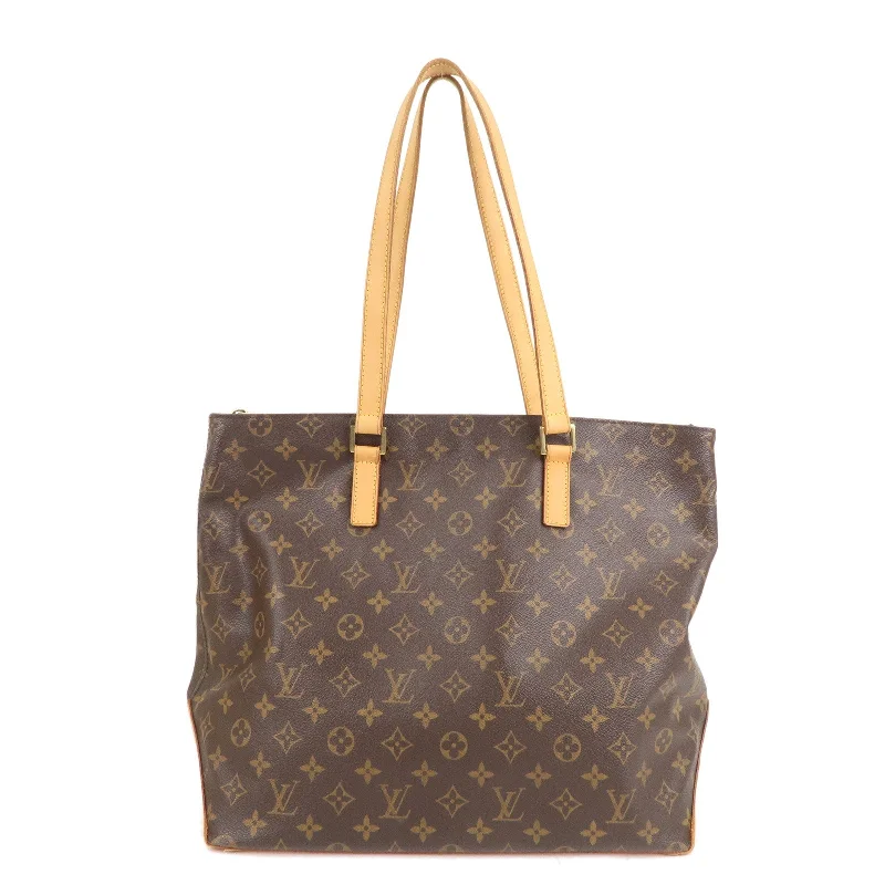 Louis Vuitton handbags with a metal - framed clasp for durabilityLouis Vuitton Monogram Cabas Mezzo Tote Shoulder Bag M51151