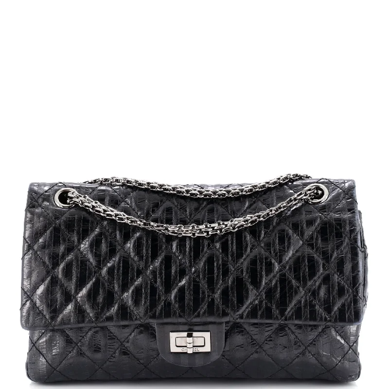 High-end designer bags for menRayures Reissue 2.55 Flap Bag Quilted Metallic Aged Calfskin 226