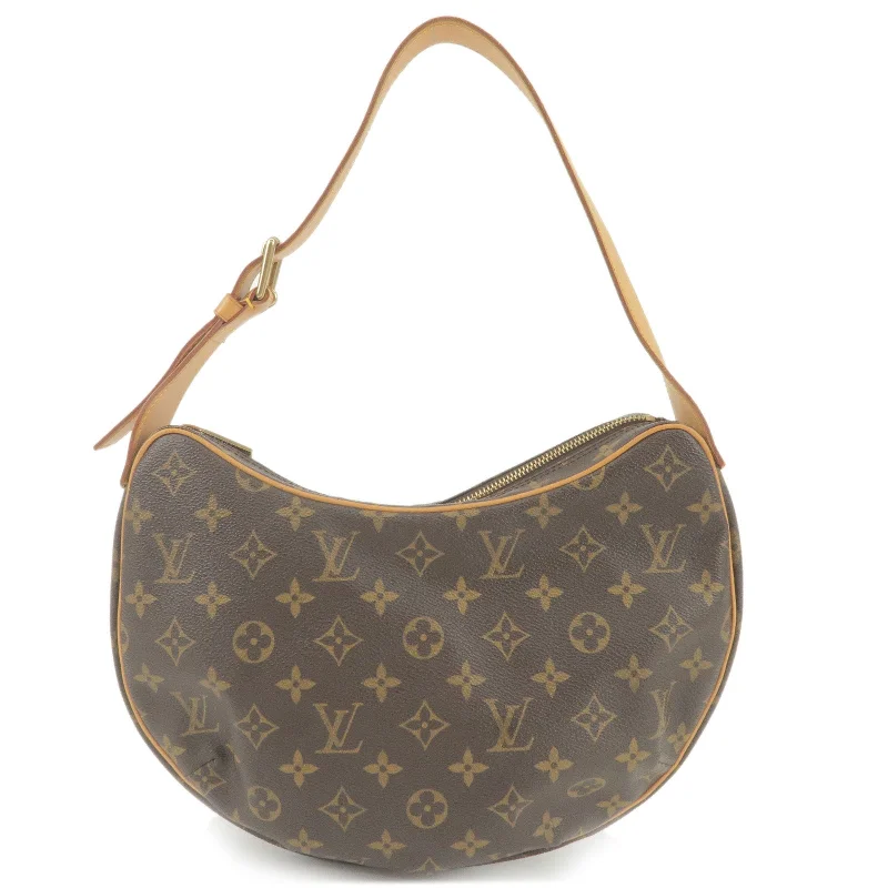 Small - sized Louis Vuitton Pochette Metis bags for a compact carryLouis Vuitton Monogram Croissant MM Shoulder Bag M51512