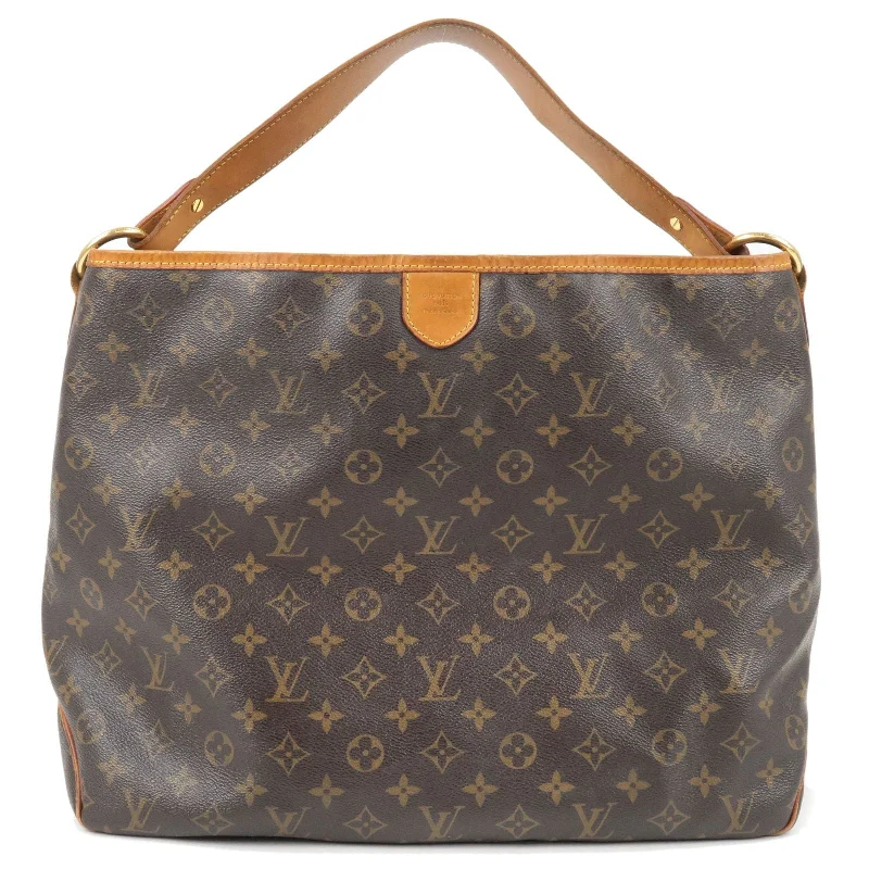 Louis Vuitton crossbody bags with a printed floral pattern for femininityLouis Vuitton Monogram Delightful MM Shoulder Bag M40353