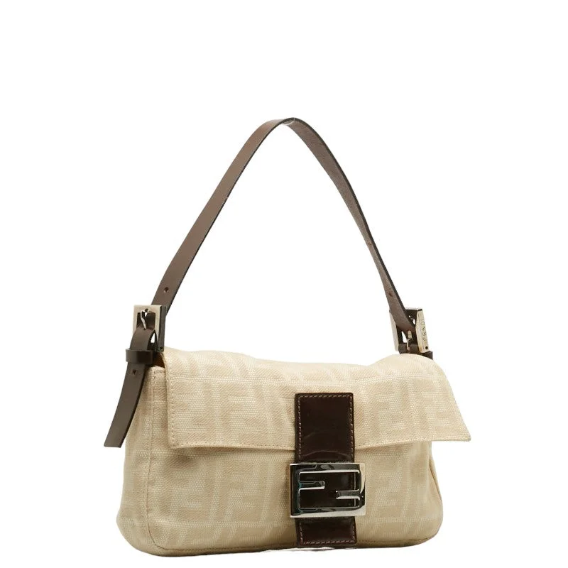 Fendi By The Way bags with a large capacity and a drawstring closureFendi Zuka Handbags Beige Brown Canvas Leather Ladies Fendi (Ginestapo, Paris)