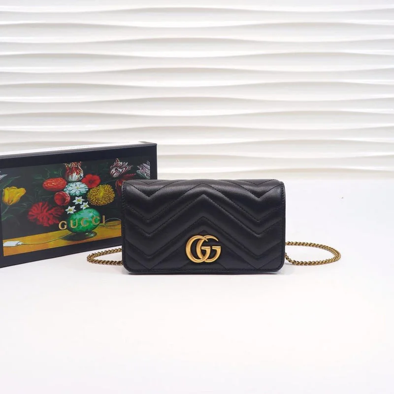 Gucci Marmont bags for women with a snakeskin - effect panelWF - Gucci Bags - 1134