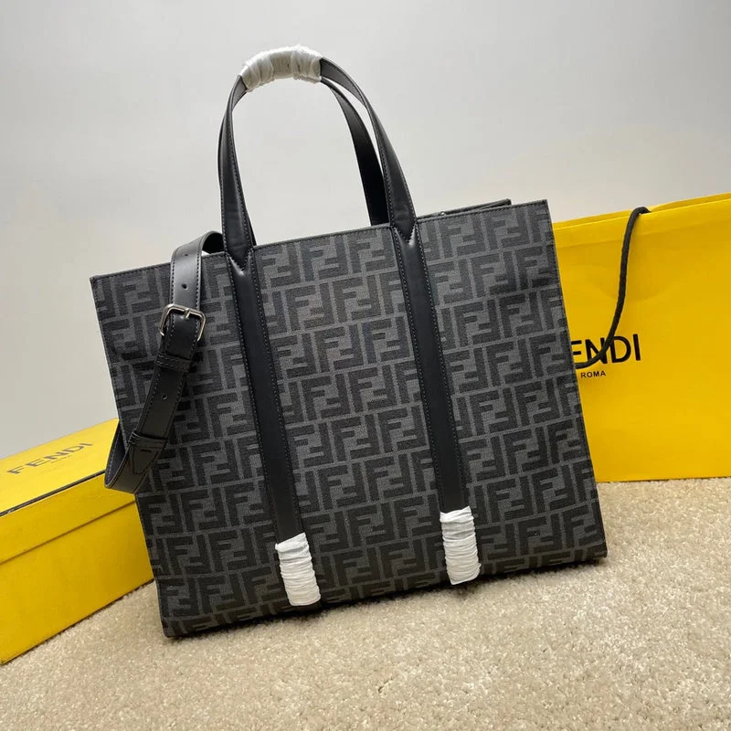 Fendi backpacks with a sleek, modern design and a matte finishWF - Fendi Bags - 062