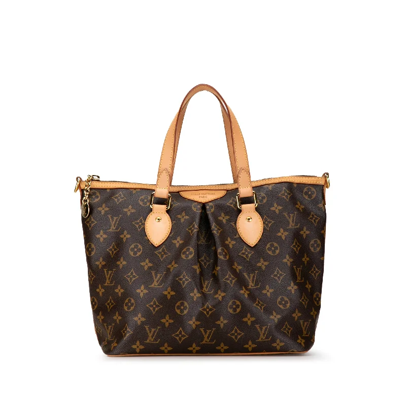 Yves Saint Laurent bags with iconic YSL logoBrown Louis Vuitton Monogram Palermo PM Satchel