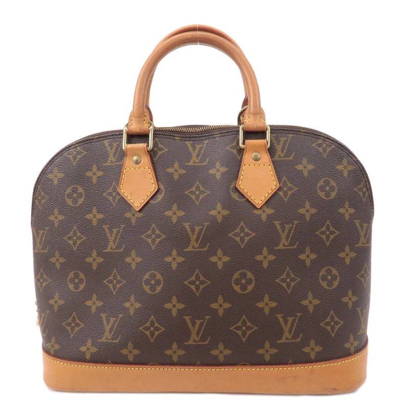 Louis Vuitton Neverfull bags with large capacity for everyday essentialsLouis Vuitton Monogram Alma Hand Bag Brown M51130