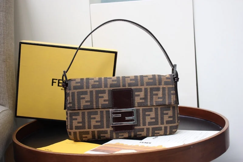 Fendi handbags with a perforated leather detail for a breathable and unique designWF - Fendi Bags - 058