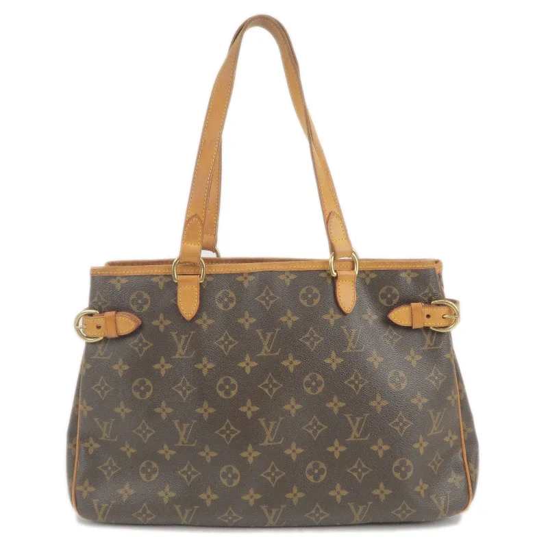 Louis Vuitton Alma bags with a leather - wrapped handle for a luxurious feelLouis Vuitton Monogram Batignolles Horizontal Tote Bag M51154