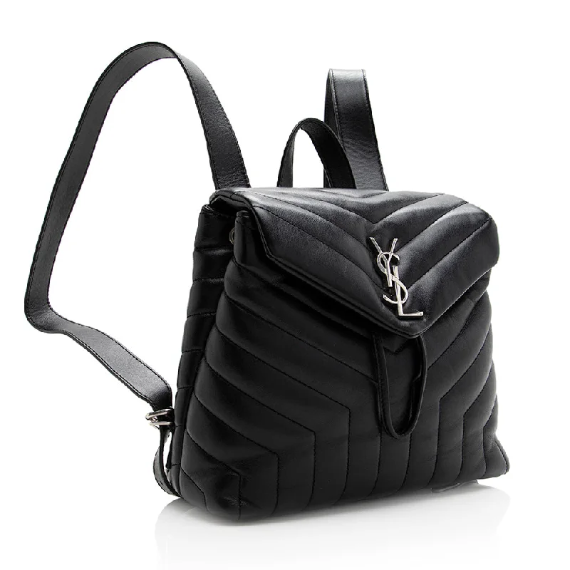 Yves Saint Laurent bags for casual everyday wearSaint Laurent Matelasse Calfskin LouLou Small Backpack 20896