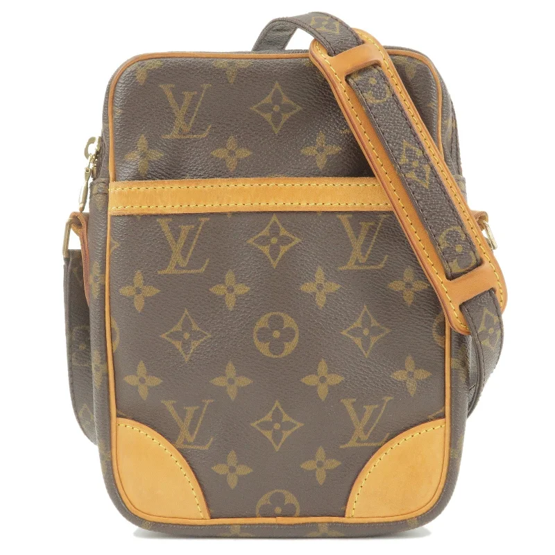 Louis Vuitton bags with a zippered interior pocket for better organizationLouis Vuitton Monogram Danube Shoulder Bag M45266