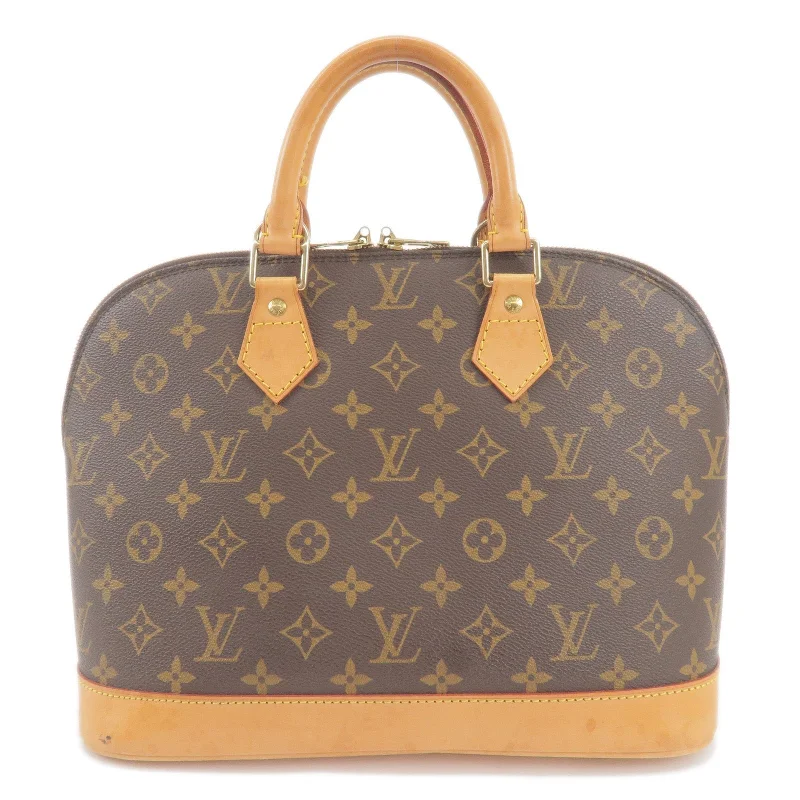 Ladies Louis Vuitton Capucines bags with a detachable shoulder strapLouis Vuitton Monogram Alma Hand Bag M51130