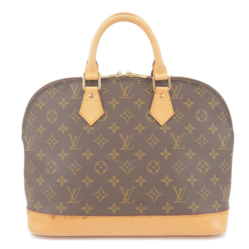 Ladies Louis Vuitton Petite Malle bags with a star - shaped charm for cutenessLouis Vuitton Monogram Alma Hand Bag M51130