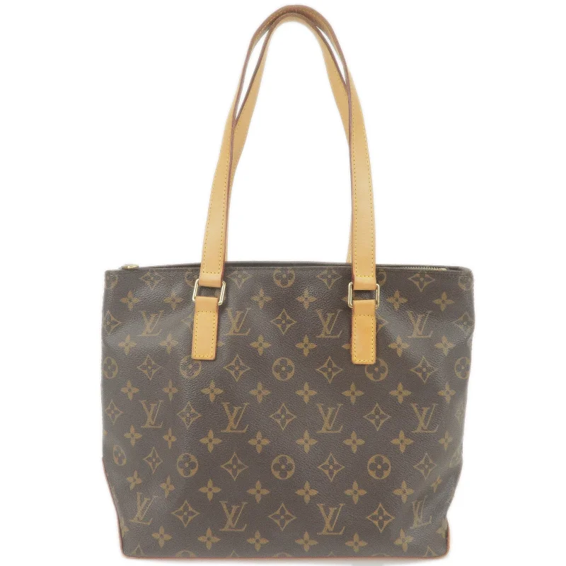 Louis Vuitton tote bags with a spacious interior and multiple pocketsLouis Vuitton Monogram Cabas Piano Tote Bag M51141