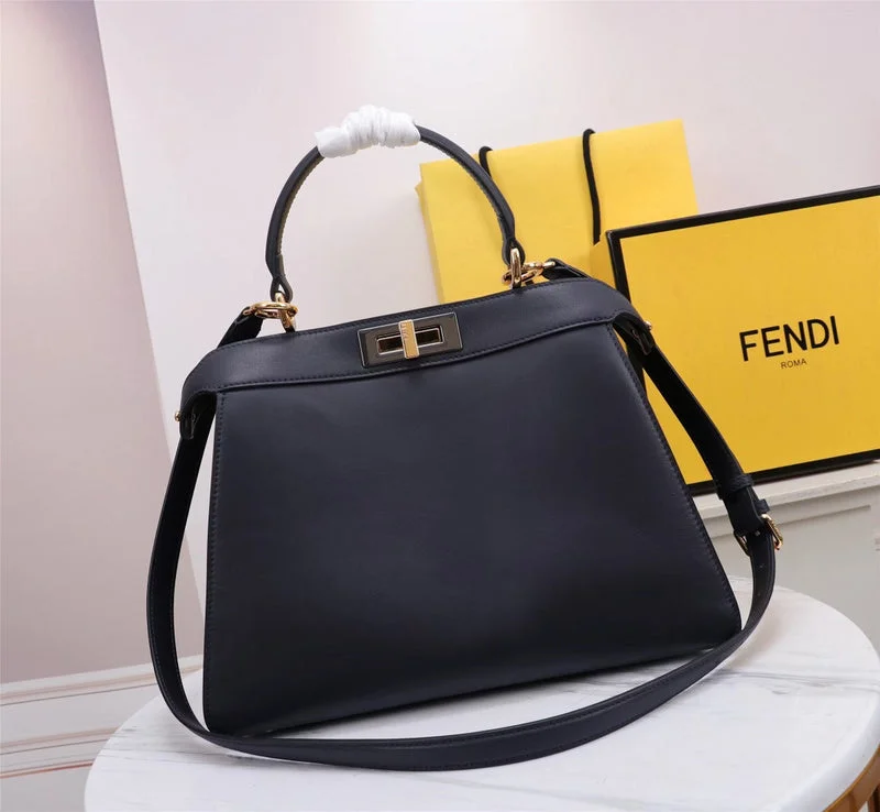 Fendi crossbody bags with a keychain holder for practicality and easy access to keysWF - Fendi Bags - 056