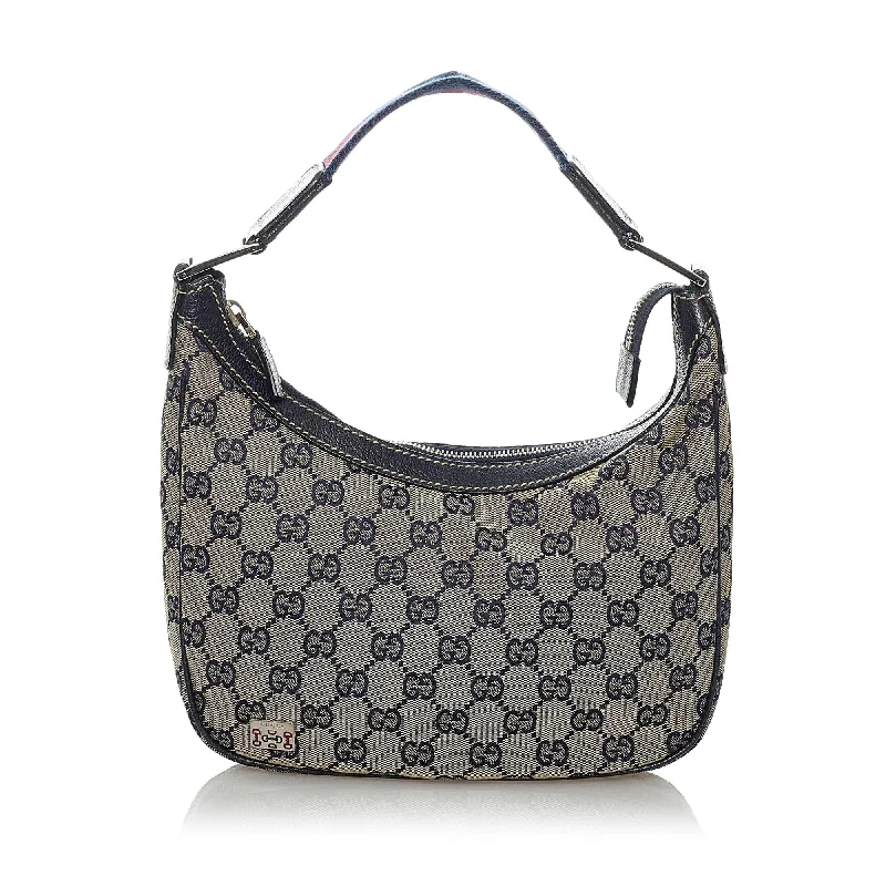 Gucci backpacks for women with a sleek silhouetteGucci GG Canvas Hobo