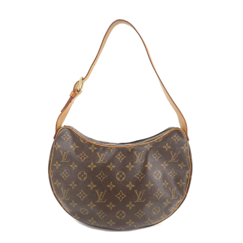 Louis Vuitton tote bags with a spacious interior and multiple pocketsLouis Vuitton Monogram Croissant MM Shoulder Bag Hand Bag M51512