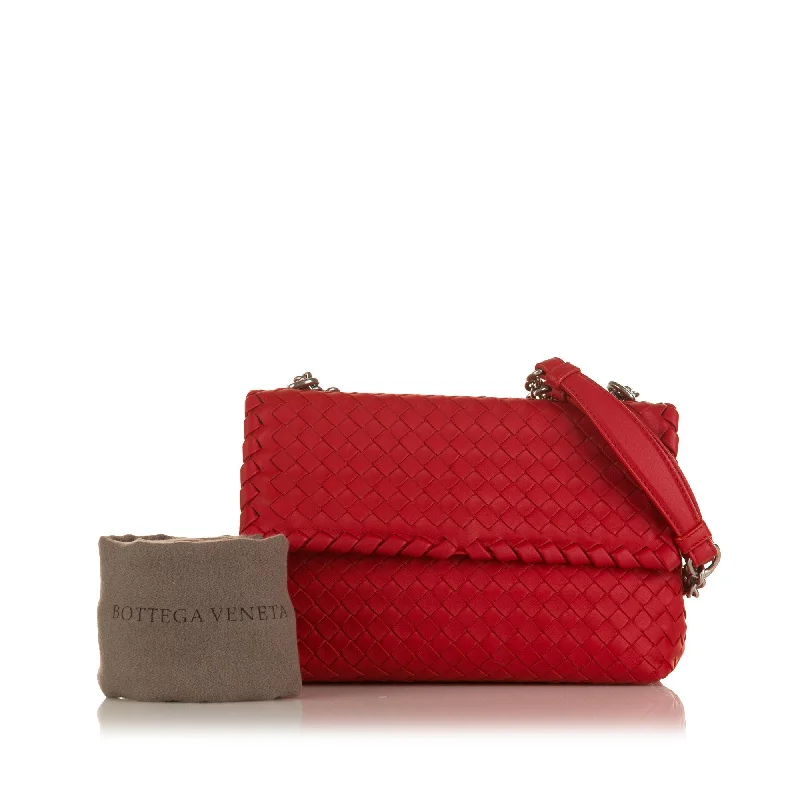 Bottega Veneta bags for yoga classesBottega Veneta Olimpia Red Intrecciato